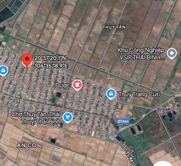 Đất thổ cư Thụy Tân, Thái Thụy 106m² giá 1.3 tỷ - Đầu tư sinh lời ngay!