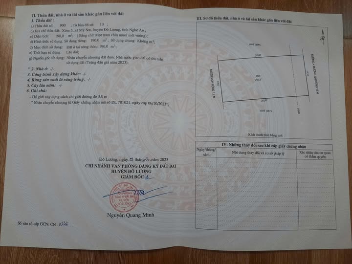 Đất đấu giá Quế Mỹ 190m² giá 800 triệu - Cơ hội đầu tư hấp dẫn!