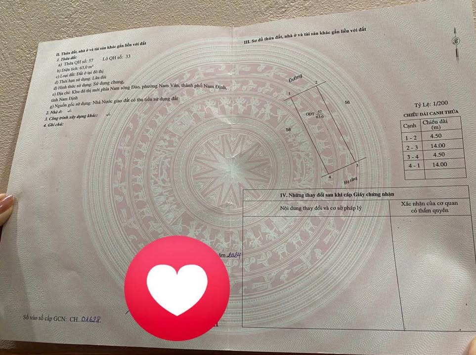 Đất nền Nam Sông Đào, 63m² giá 2.7 tỷ - Cơ hội đầu tư không thể bỏ lỡ!