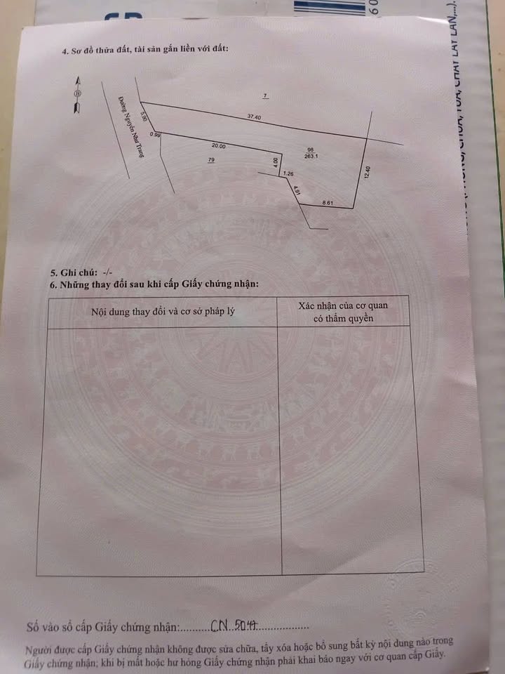 Lô đất 236m² Phường Thống Nhất - Giá chỉ 1.5 tỷ, đầu tư sinh lời ngay!