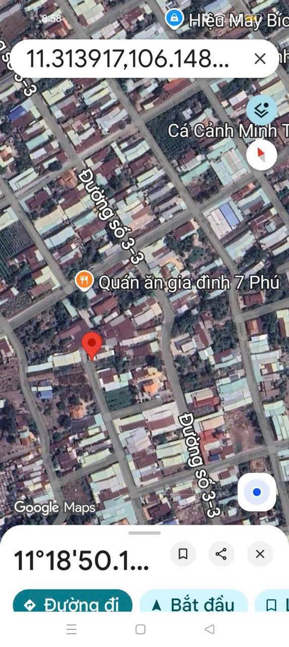 Đất thổ cư Xã Bàu Năng, Huyện Dương Minh Châu, 168m² giá 1.932 tỷ - Cơ hội đầu tư hấp dẫn!