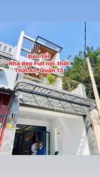Nhà phố Thới An, Quận 12, 80m² giá 6.25 tỷ - Đón Tết ngay trong không gian sang trọng!