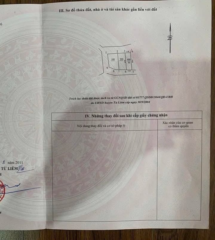 Đất nền Phường Phương Canh 30m² giá 7.05 tỷ - Nhà 2 mặt tiền đẹp