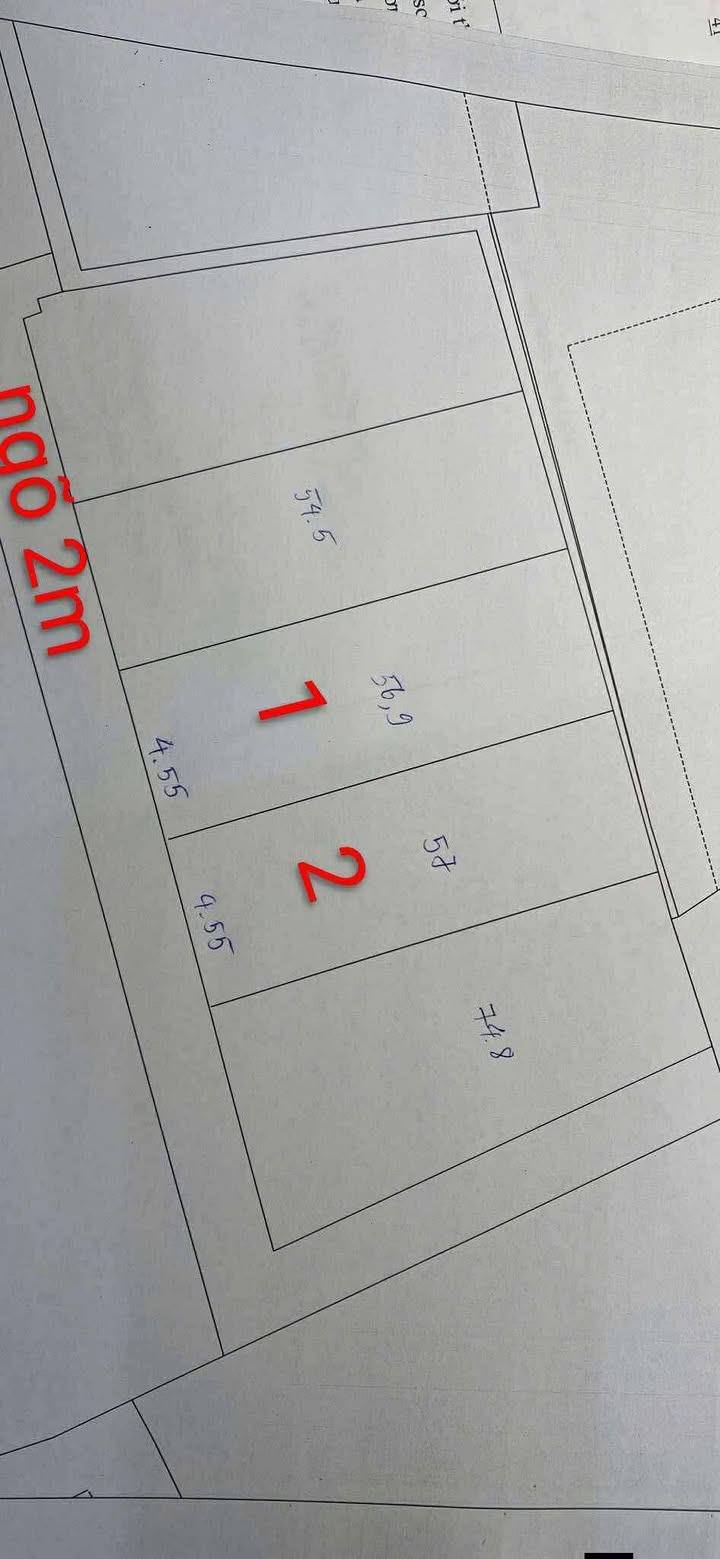 Đất nền chính chủ tại ngõ Nguyễn Tuân, Mỹ Trung 57m² giá 1.4 tỷ - Hướng Nam mát mẻ!