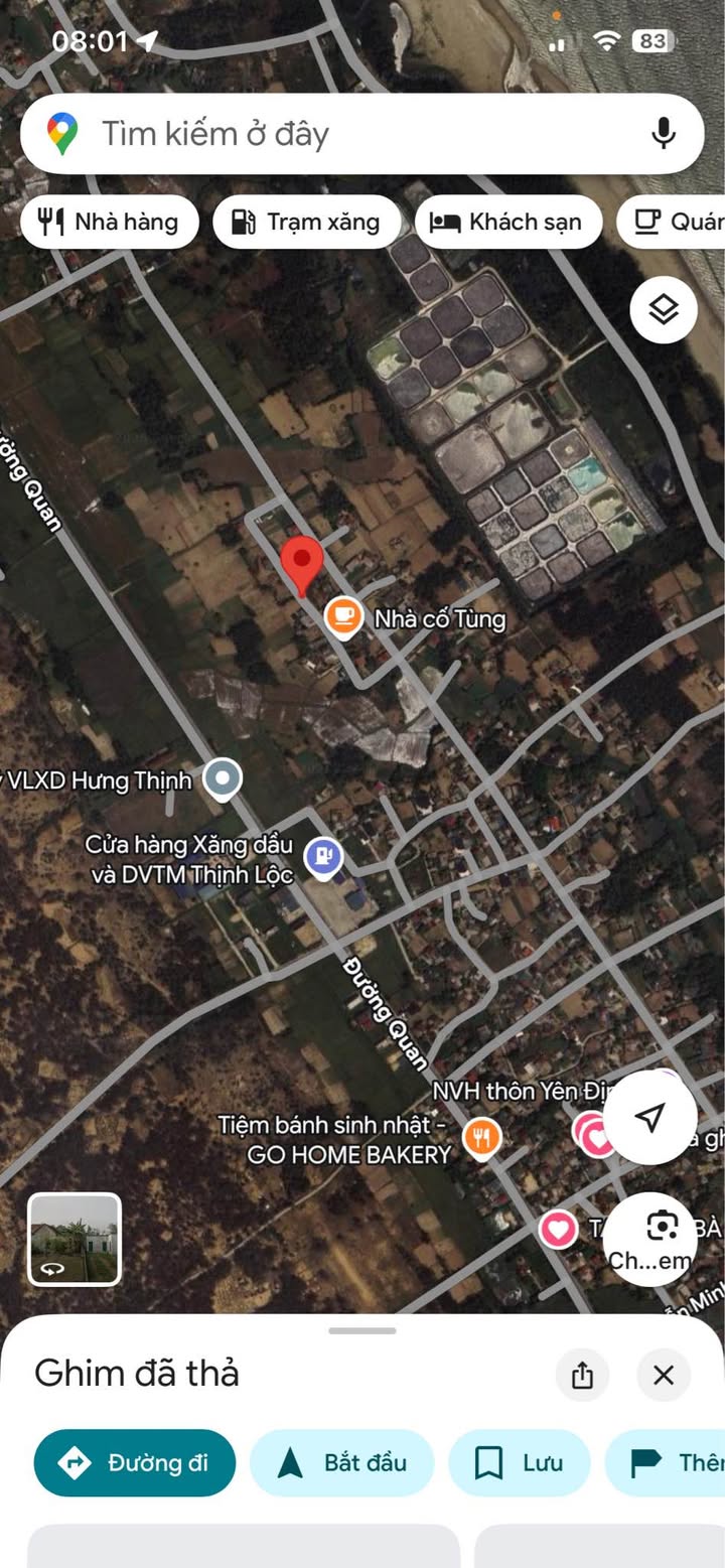 Đất thổ cư 100% tại Thịnh Lộc, Thạch Hà 212m² - Cơ hội đầu tư tuyệt vời!