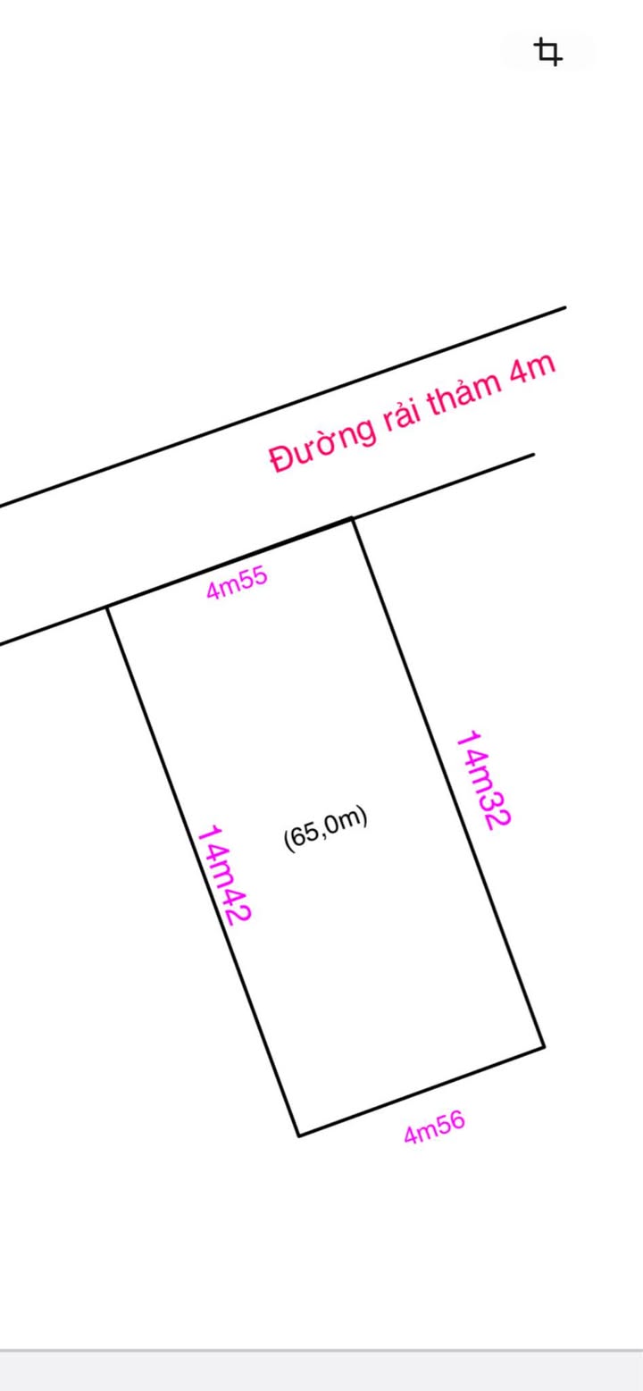 Đất Vinh Tân 65m² giá thỏa thuận - Hướng Tây Bắc, Đường 4.5m