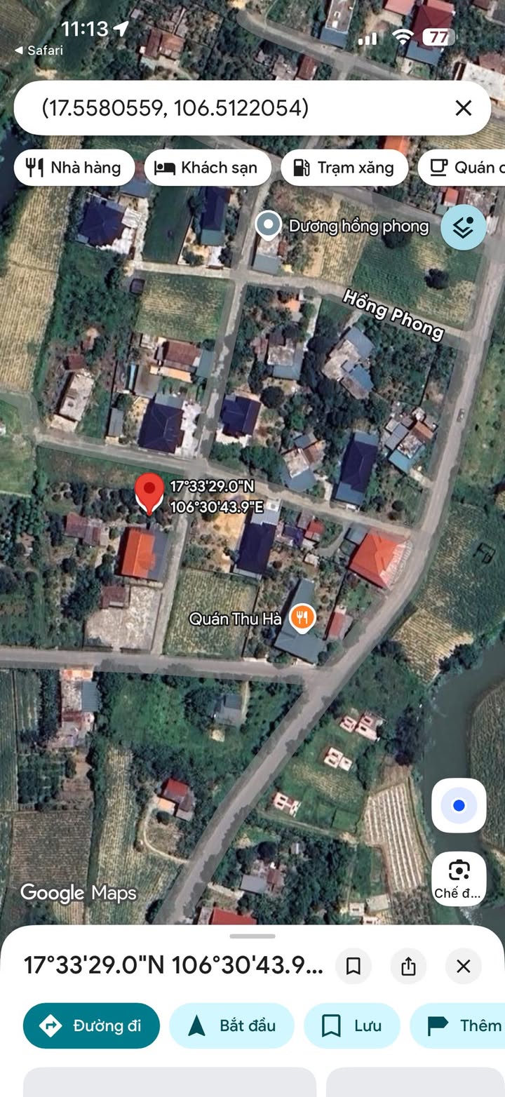 Đất nền Hòa Đồng, Hòa Trạch 251m² giá chỉ 5xx triệu - Đường ô tô thông thoáng!