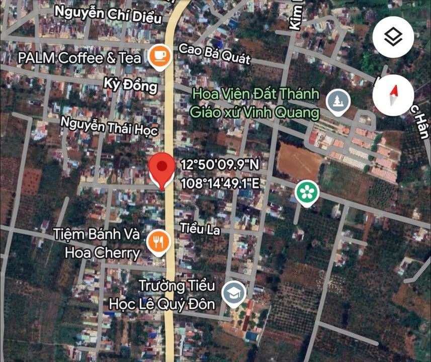 Đất mặt tiền Hùng Vương, Buôn Hồ 203m² giá chỉ 2.75 tỷ - Cơ hội đầu tư tuyệt vời!