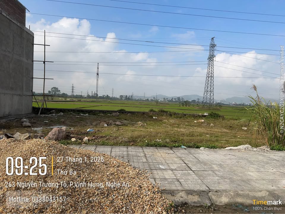 Đất nền Phường Đông Vĩnh 112m² giá 5 tỷ - Tiềm năng đầu tư sinh lời!