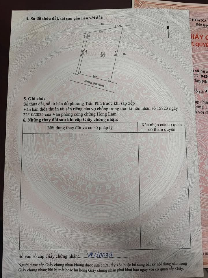 Đất nền đẹp tại phường Trần Phú, 65m² giá thỏa thuận - Đường Mạc Đĩnh Chi