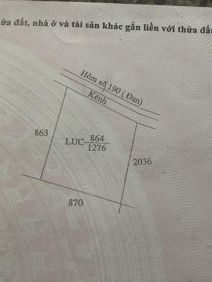 Đất nền 1276m² tại đường Nguyễn Văn Trổi, Long An - Cơ hội đầu tư tuyệt vời!