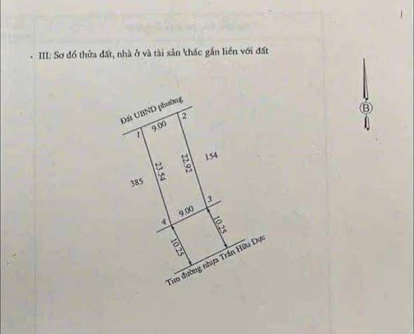 Đất nền mặt tiền Trần Hữu Dực, Đông Hà 211m² - Vị trí đắc địa, cơ hội đầu tư sinh lời!