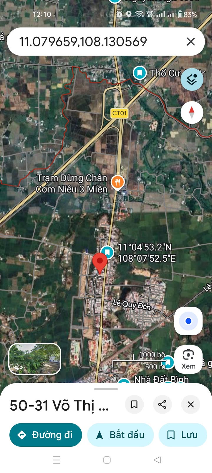 Đất thổ cư 512m² tại Thị trấn Ma Lâm - Giá chỉ 4.096 tỷ, sổ đỏ chính chủ!