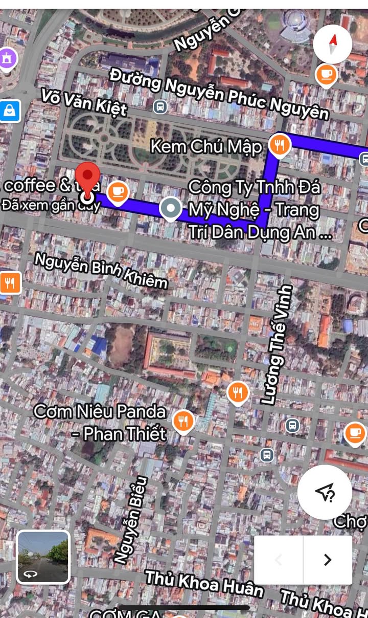 Mặt tiền Đỗ Hành, Phú Thủy, Phan Thiết 200m² - Vị trí đắc địa gần công viên