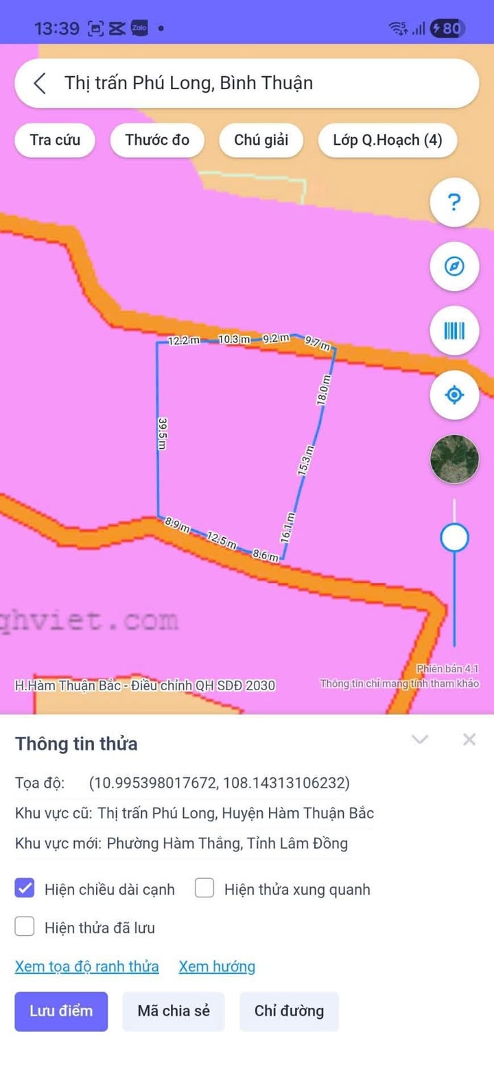 Đất nền 5760m² tại Hàm Thắng, Bình Thuận - Giá đầu tư chỉ 500 triệu!