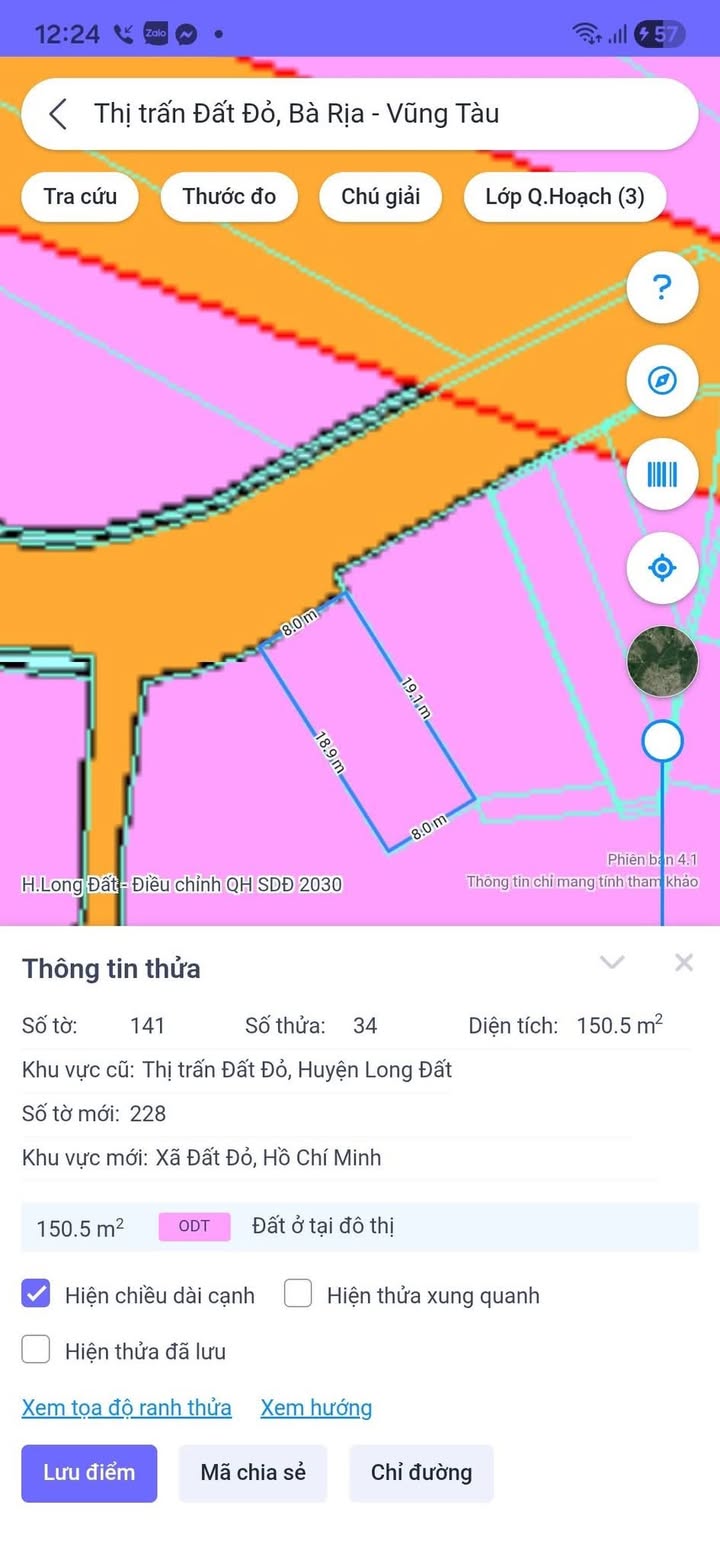 Nhà cấp 4 trung tâm Thị Trấn Đất Đỏ 150m² giá 1.6 tỷ - Gần chợ thuận tiện!