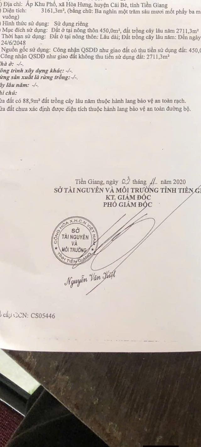 Đất nền 2 mặt tiền cầu Mỹ Thuân 2, 2030m² giá 131.95 tỷ - Tiềm năng phát triển lớn!