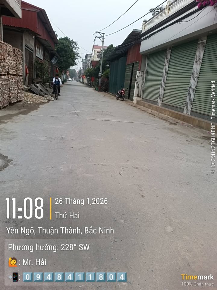 Lô đất Yên Ngô, Thuận Thành, 80m² - Giá tốt cho người mua nhanh!