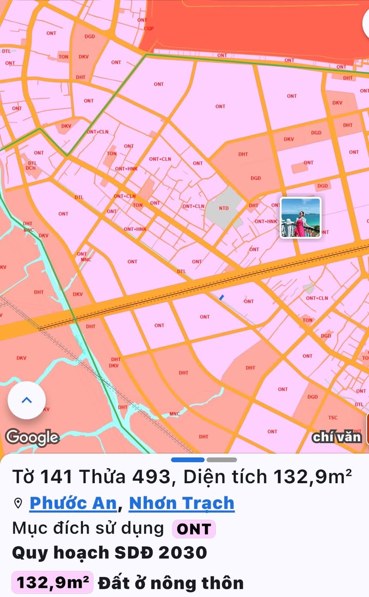 Đất nền thổ cư 132m² Vĩnh Thanh - Nhơn Trạch - Giá chỉ 1.32 tỷ - Đầu tư hấp dẫn!