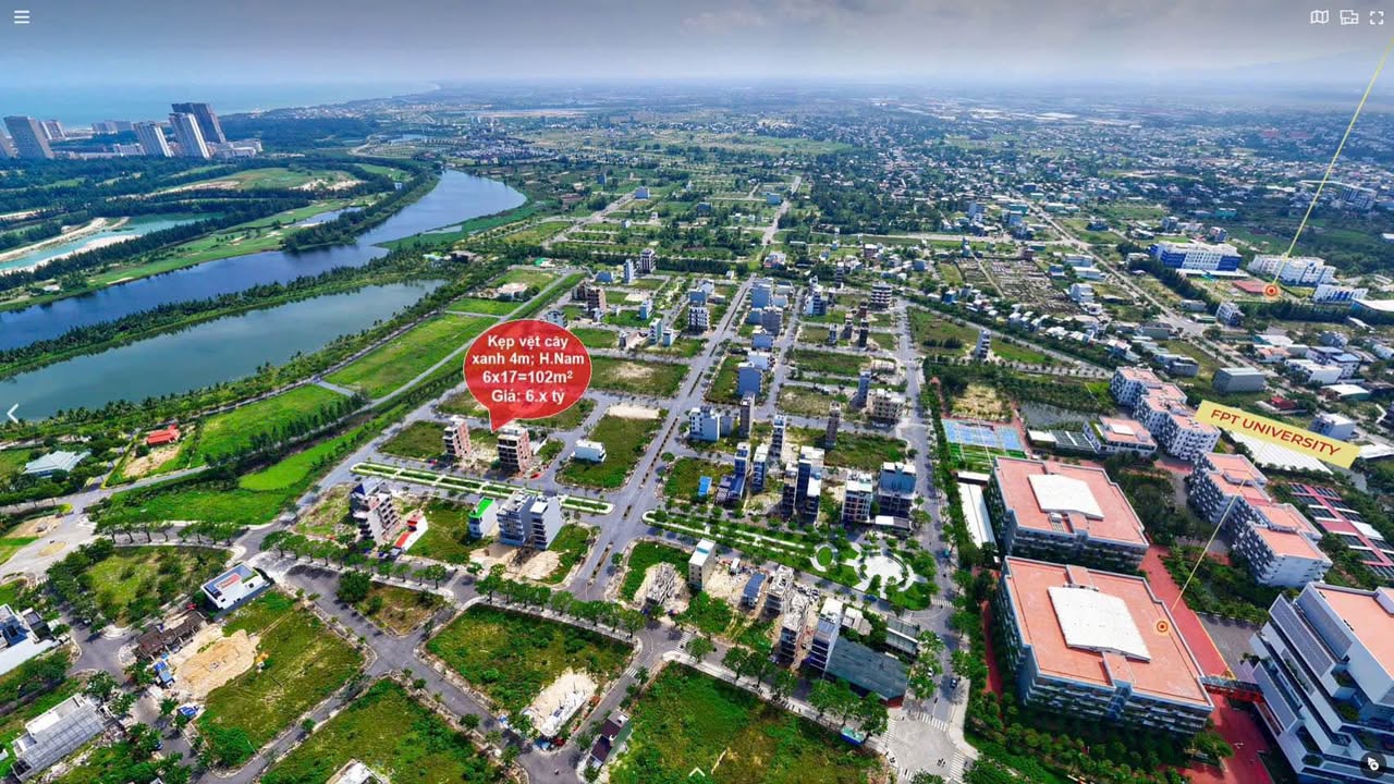 Đất nền đầu tư tại Hải Châu, Đà Nẵng 102m² chỉ 6 tỷ - Vị trí đắc địa kẹp công viên!