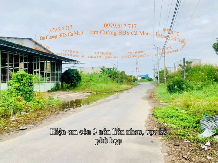 Đất nền Khu đô thị Hoàng Tâm Cà Mau 150m² - Sổ hồng chính chủ