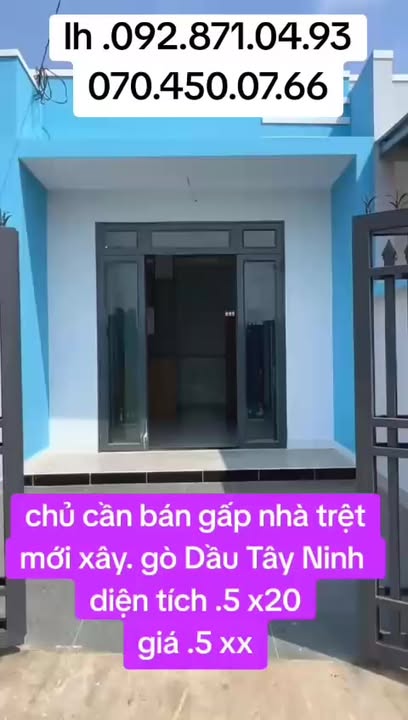 Nhà đẹp Gò Dầu 10m² giá 700 triệu - Gần KCN Phước Đông