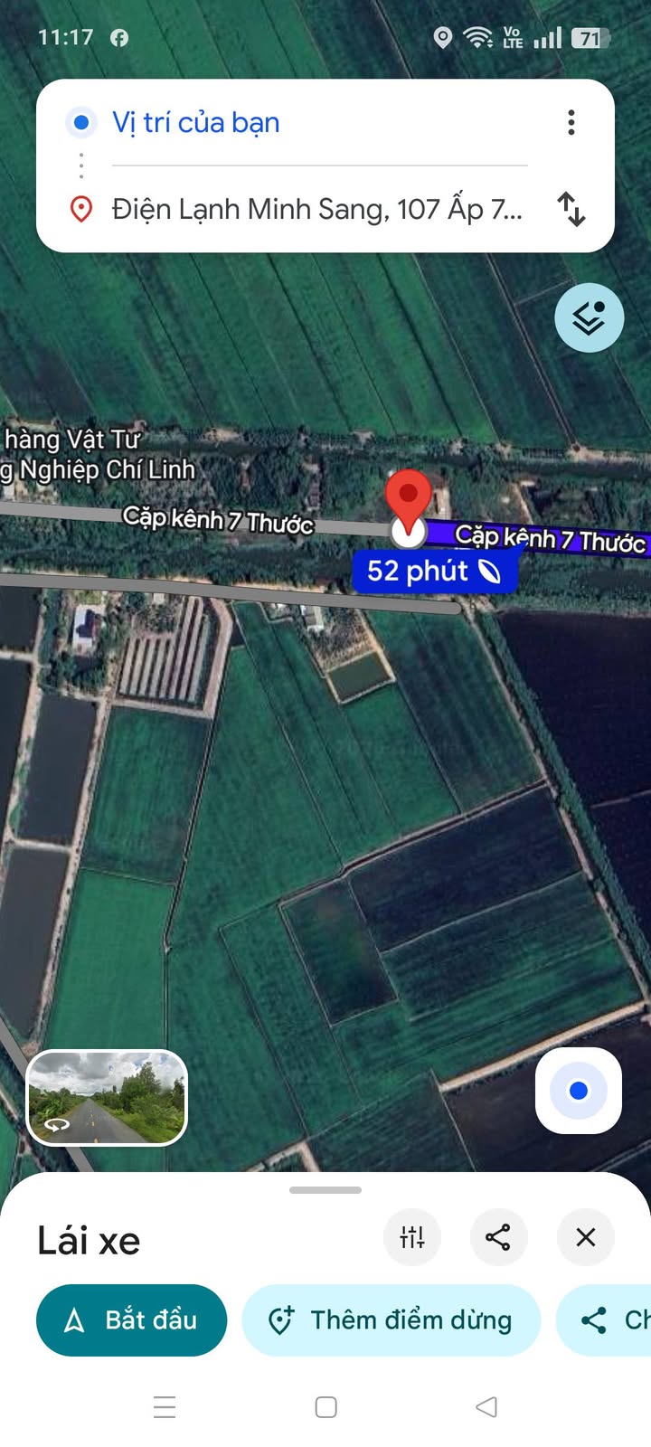 Đất thổ cư Xã Kiến Bình, Huyện Tân Thạnh, 282m² giá 800 triệu - Đường xe công tới đất!