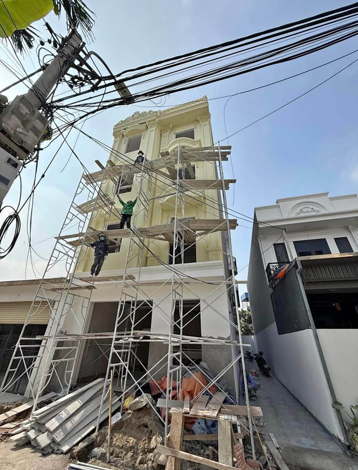 Nhà 4 tầng Nguyễn Lương Bằng, Hải Phòng 51m² giá 3.1 tỷ - Đường ô tô tránh nhau!