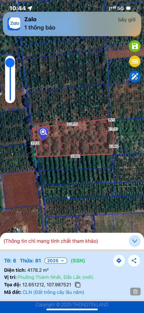 Đất nền Hẻm 1, Đường Hô Og Ngãi, 720m² giá 2.5 tỷ - Cơ hội hiếm có!