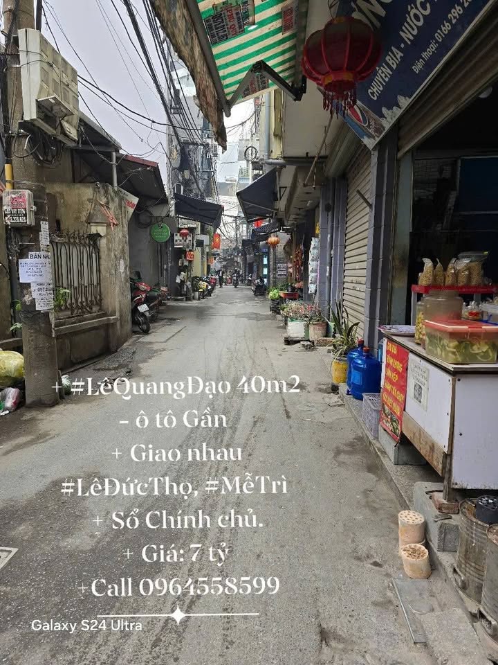 Nhà bán tại Phường Mễ Trì, Quận Nam Từ Liêm 40m² giá 7 tỷ - Chính chủ, ô tô đỗ cửa!