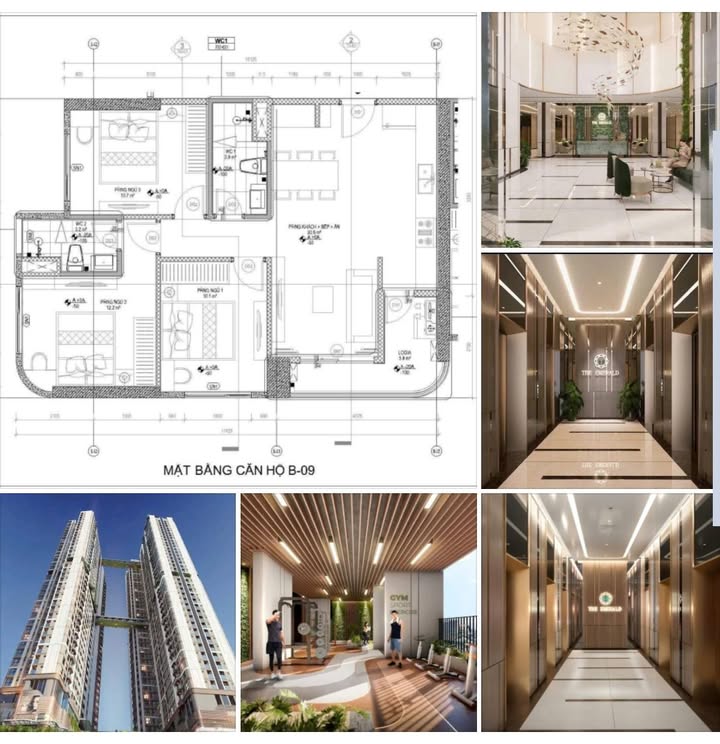 Căn hộ The Emerald 68, Quốc Lộ 13, 87.5m² giá 4.85 tỷ - View sông tuyệt đẹp!