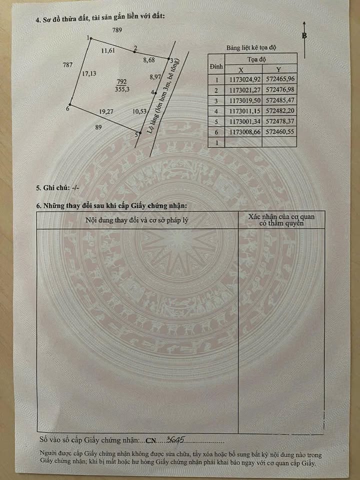 Đất nền 355m² Xã Nhị Thành, Huyện Thủ Thừa chỉ 2.5 tỷ - Sổ đỏ chính chủ!