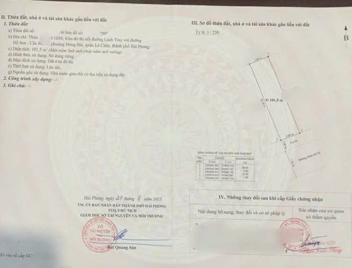 Nhà thô 4 tầng 101.5m² tại khu đô thị ICC Lạch Tray, Hải Phòng - Giá chỉ 14 tỷ thương lượng!