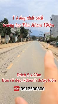 Đất nền Xã Phù Nham, Thị xã Nghĩa Lộ 115m² - Cơ hội đầu tư hiếm có!
