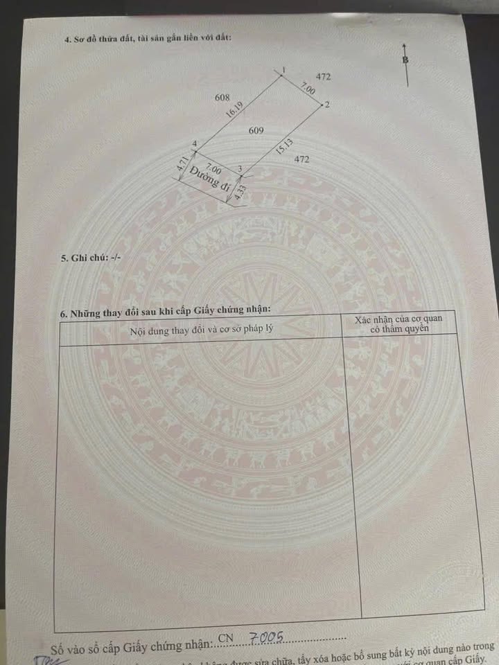 Đất Vinh An 114m² giá 200 triệu - Sổ hồng trao tay, ô tô tận nơi!