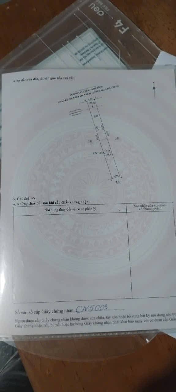 Đất thổ cư Lai Uyên 250m² giá 7 tỷ - Cơ hội đầu tư hấp dẫn!