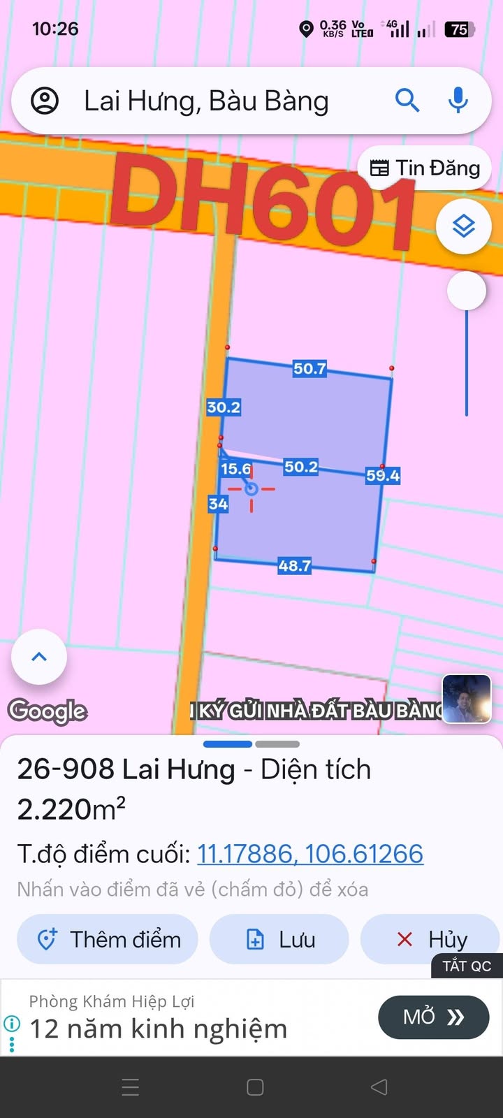 Đất nền 3000m² tại Khu phố Bến Tượng, Bình Dương - Giá 11 tỷ, cơ hội đầu tư hấp dẫn!