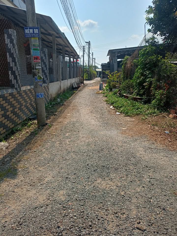 Đất nền hẻm 98 đường Nguyễn Quang Đại, Tân An 115m² giá 1 tỷ - Đầu tư sinh lời ngay!