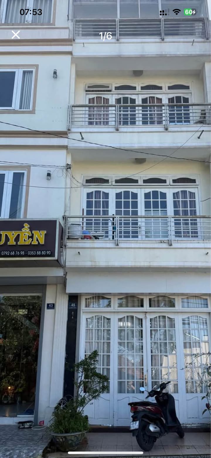 Nhà mặt tiền Phan Như Thạch, Đà Lạt 45m² giá 9.2 tỷ - Kinh doanh sầm uất!