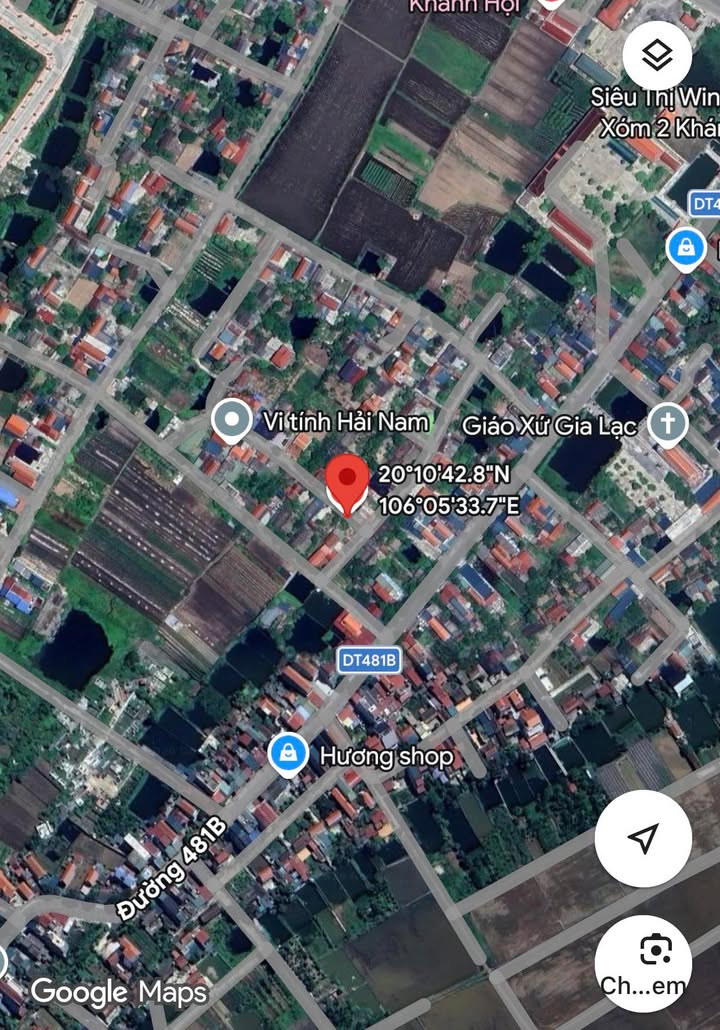 Đất nền Khánh Hội, Yên Khánh 100m² giá 800 triệu - Cơ hội đầu tư hấp dẫn!