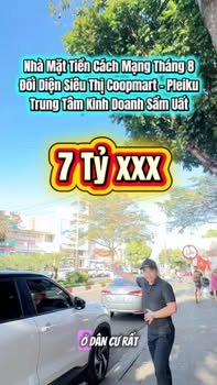 Nhà mặt tiền Cách Mạng Tháng Tám, Pleiku 76m² giá 7 tỷ - Kinh doanh đắc địa!