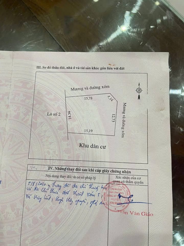 Đất nền Hưng Lĩnh, Hưng Nguyên 249.7m² giá 1.4 tỷ - Đầu tư sinh lời ngay!