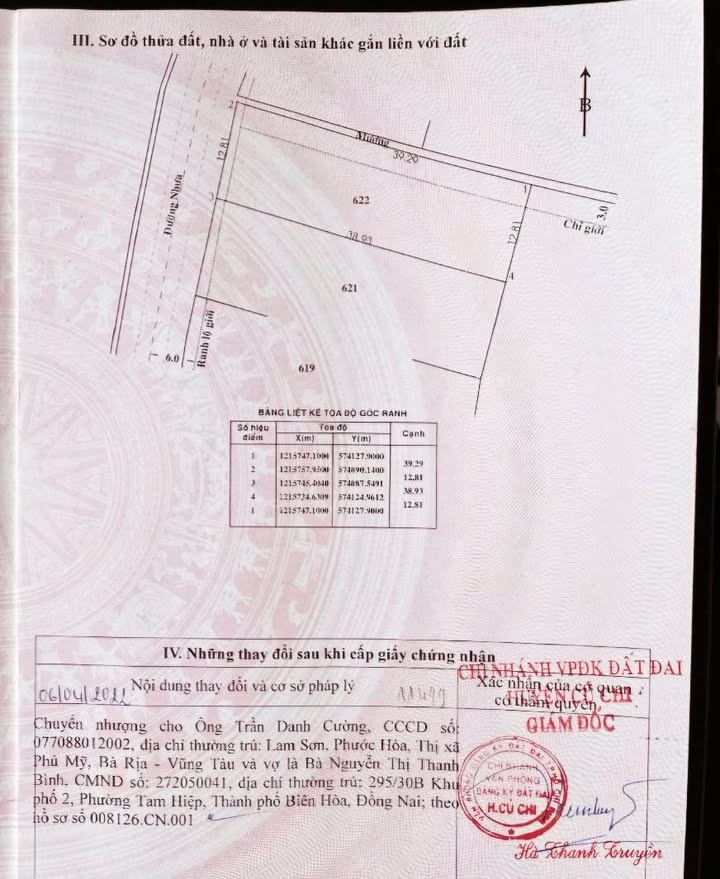 Đất vườn Phước Thạnh, Củ Chi 507m² giá 2.5 tỷ - Cơ hội đầu tư hấp dẫn!