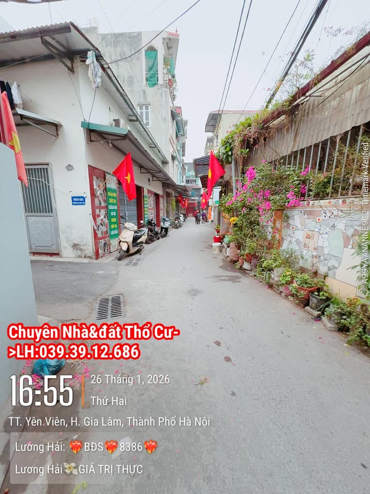 Nhà cấp 4 tại thị trấn Yên Viên, 36m² giá 4 tỷ - Đầu tư sinh lời ngay!