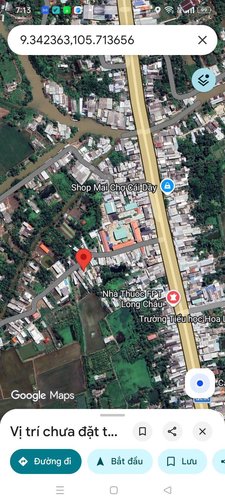 Đất thổ cư gần trường Lê Văn Đẩu, Châu Hưng - 132m² giá 550 triệu - Cơ hội đầu tư tuyệt vời!