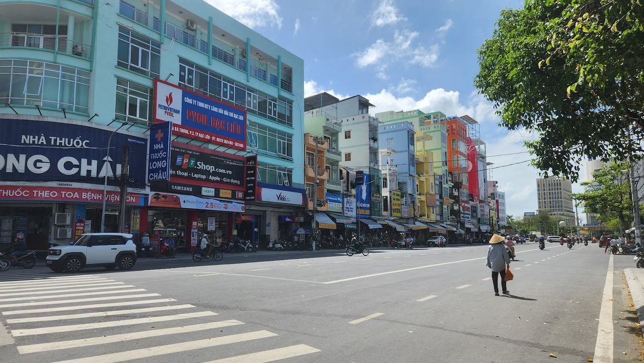 Nhà mặt tiền đường Hai Bà Trưng, Bạc Liêu 52m² - Vị trí đắc địa kinh doanh!