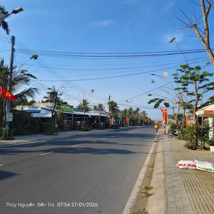 Đất nền Thị trấn Mỏ Cày 314m² giá 4.71 tỷ - Khu vực hành chính mới!