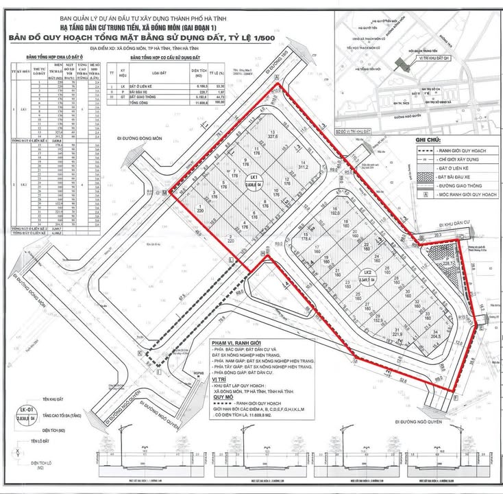 Đất nền phường Đồng Môn, TP Hà Tĩnh 160m² - Pháp lý rõ ràng, đầu tư sinh lời!