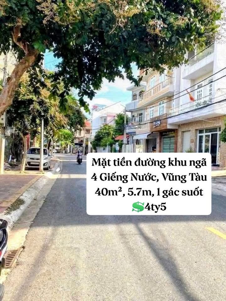 Nhà mặt tiền Phường 9, Vũng Tàu 40m² giá 4.5 tỷ - Đầu tư sinh lời ngay!