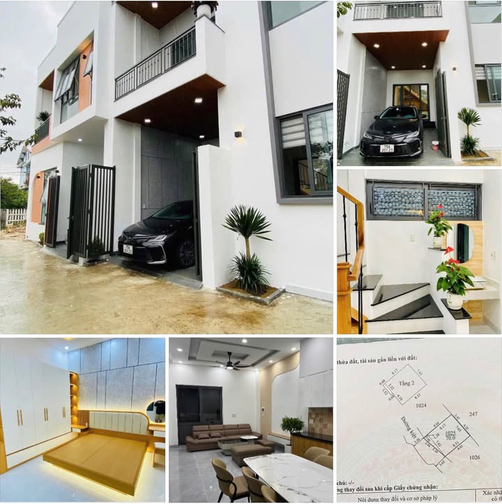 Nhà 2 tầng Lại Thế, TP Huế 72m² giá 3 tỷ - Full nội thất, ô tô vào tận sân!